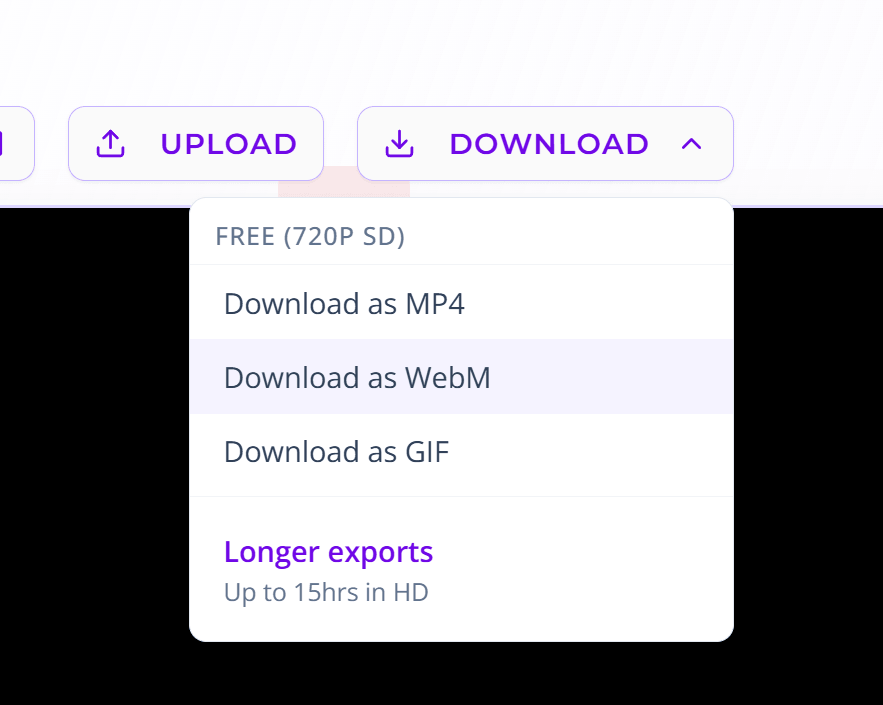 Export WebM in DVDify
