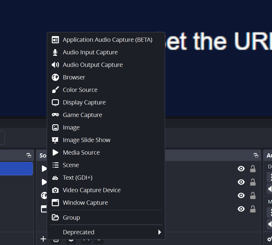 Add Media Source to OBS